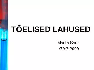 t elised lahused