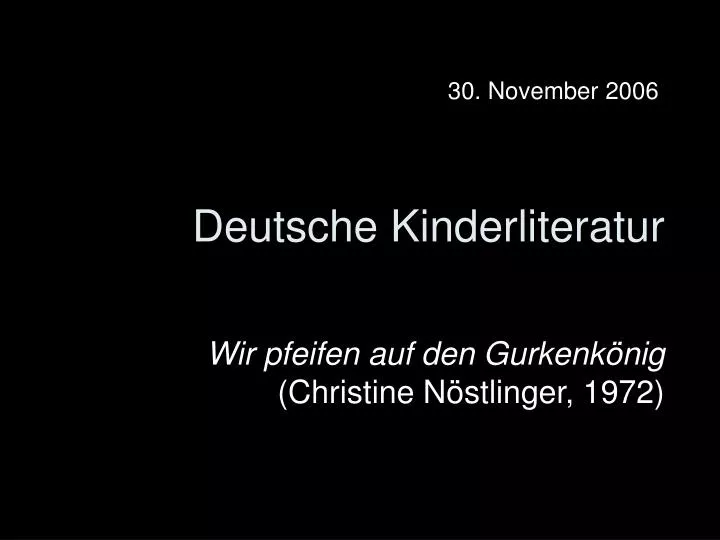 deutsche kinderliteratur