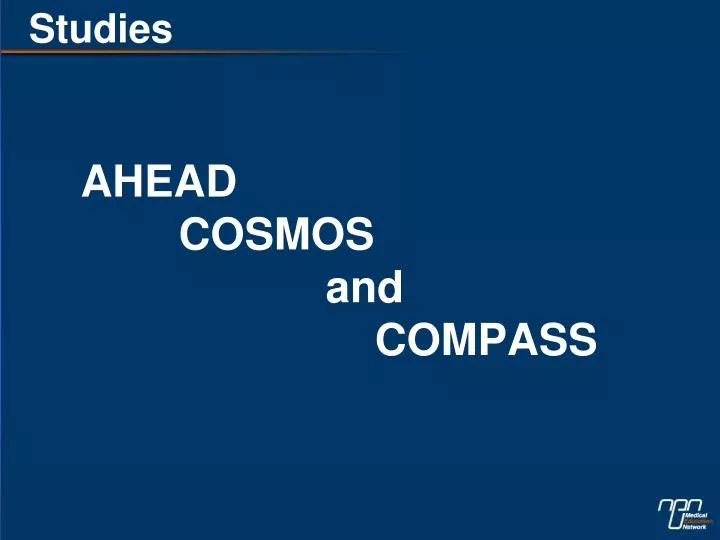 ahead cosmos and compass