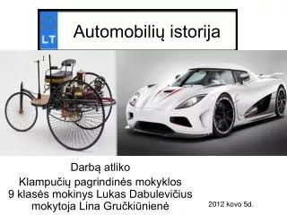 automobili istorija