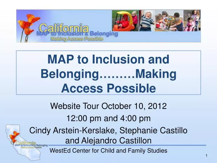 map to inclusion and belonging making access possible
