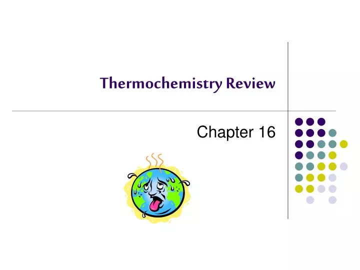 thermochemistry review