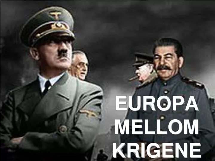 europa mellom krigene