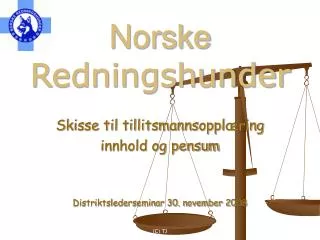 norske redningshunder