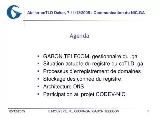 agenda
