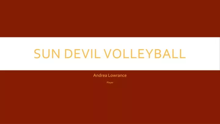 sun devil volleyball