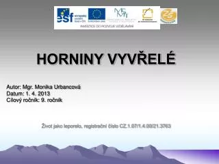 horniny vyv el