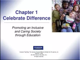 Chapter 1 Celebrate Difference