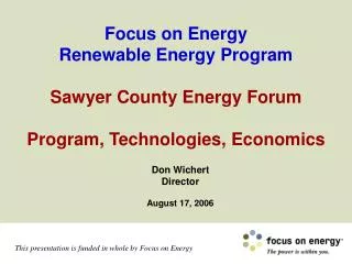 Don Wichert Director August 17, 2006