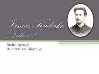 vincas kudirka