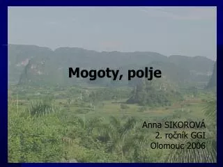 mogoty polje