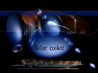 Solar cooker