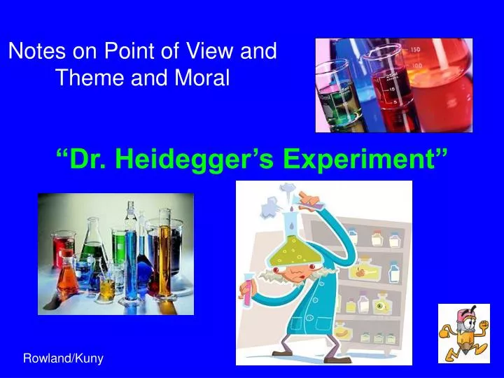 dr heidegger s experiment