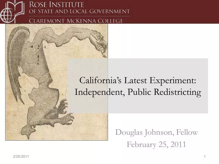 california s latest experiment independent public redistricting