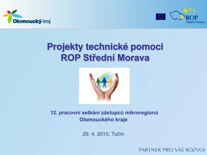 projekty technick pomoci rop st edn morava