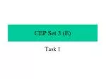 CEP Set 3 (E)