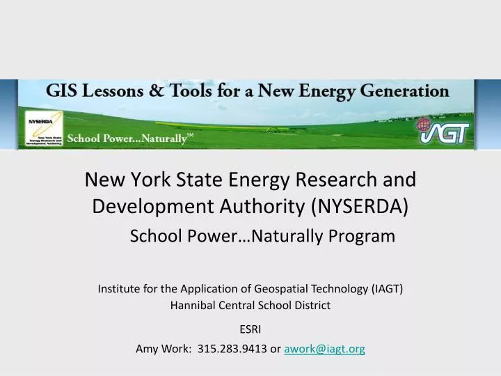 new york state energy research and development authority nyserda school power naturally program