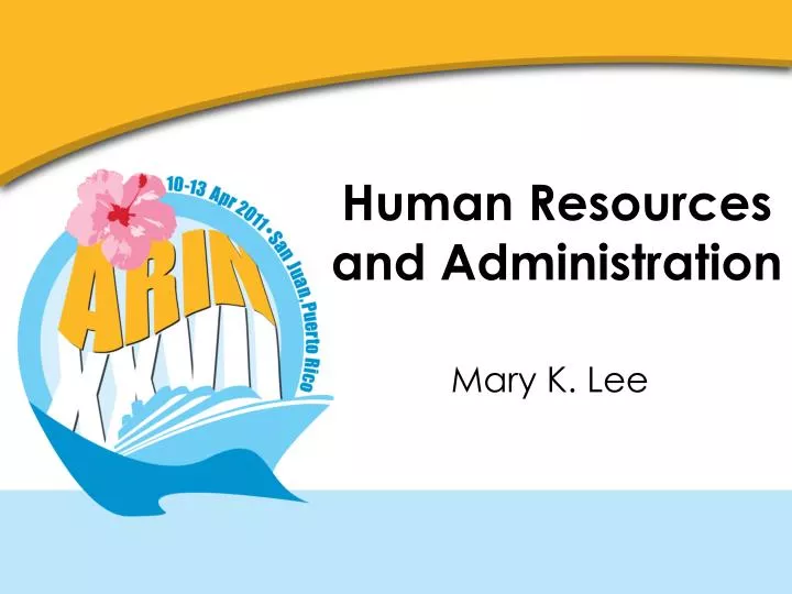 human resources and administration