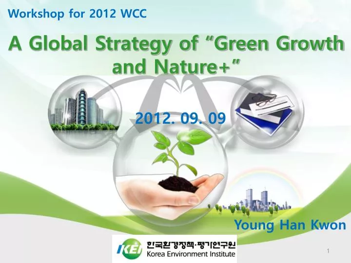 a global strategy of green growth and nature