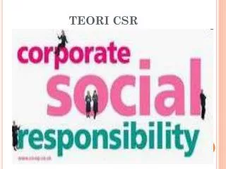 teori csr