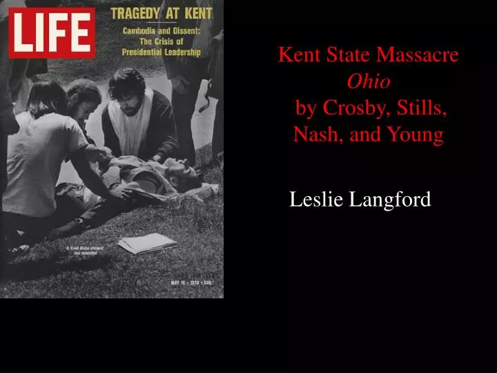 kent state massacre ohio by crosby stills nash and young