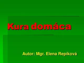 kura dom ca
