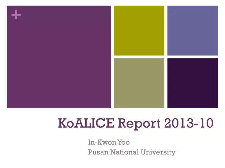 koalice report 2013 10