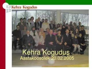 kehra kogudus