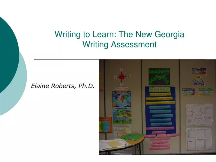 writing to learn the new georgia writing assessment