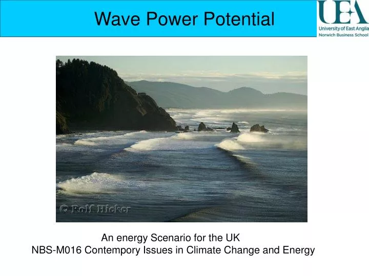 wave power potential