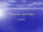 Expansion and Crisis - slide 1