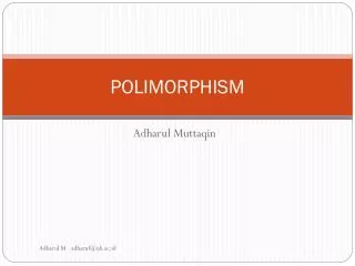 polimorphism