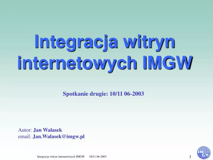 integracja witryn internetowych imgw