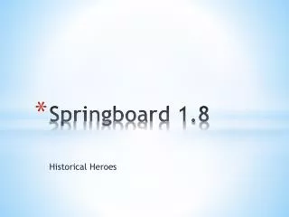 Springboard 1.8