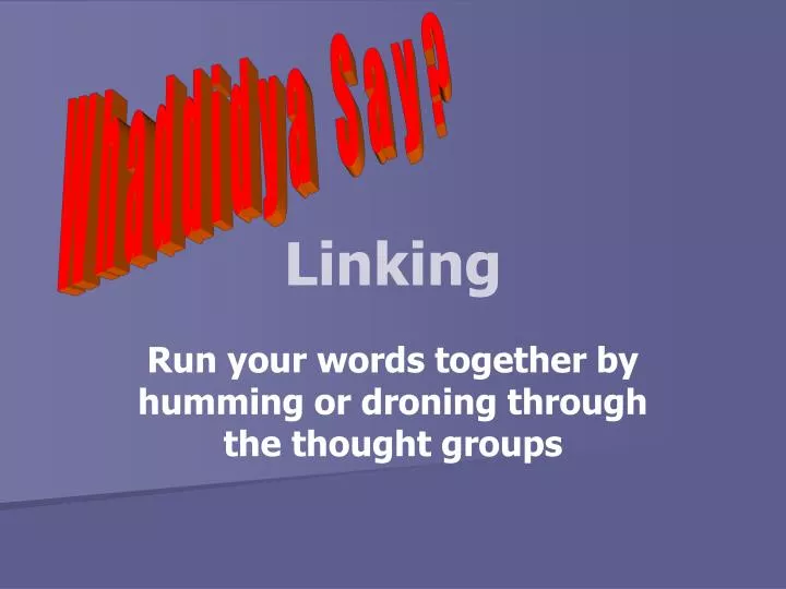 linking