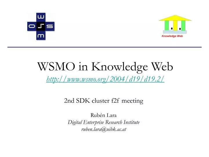 wsmo in knowledge web http www wsmo org 2004 d19 d19 2