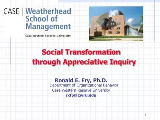 Social Transformation through Appreciative Inquiry
