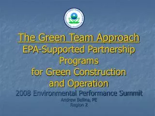 Green Team Concept