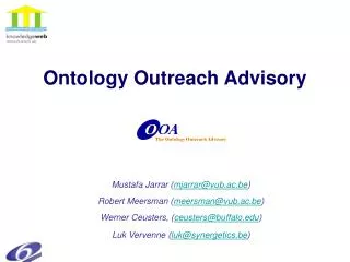 Ontology Outreach Advisory