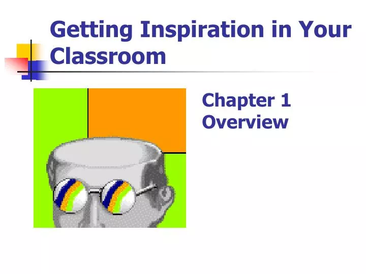 getting inspiration in your classroom