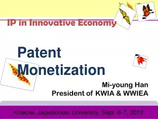 Mi-young Han President of KWIA &amp; WWIEA