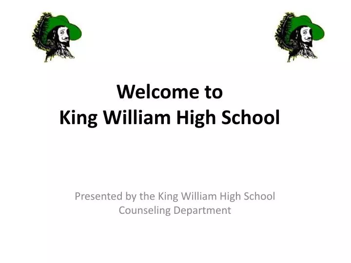 welcome to king william high school