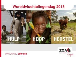 wereldvluchtelingendag 2013