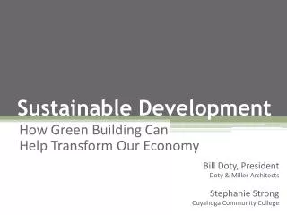 Sustainable Development