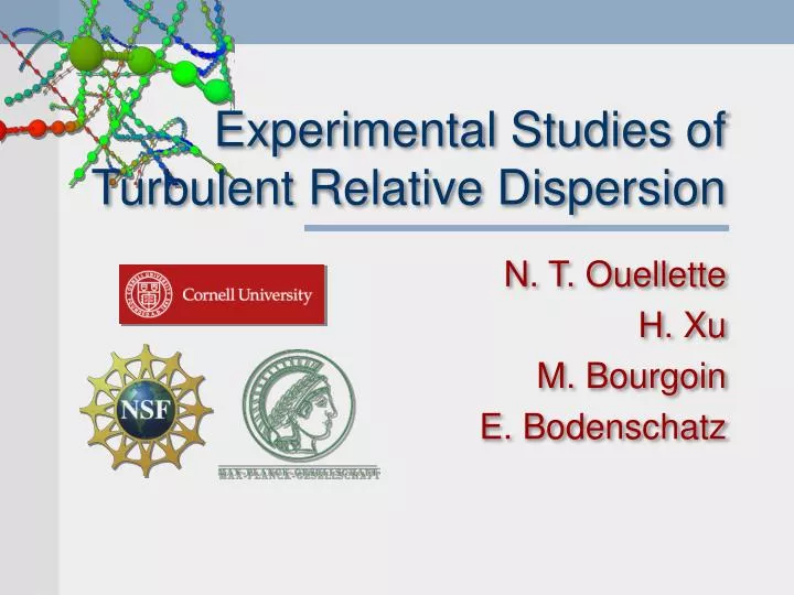 experimental studies of turbulent relative dispersion