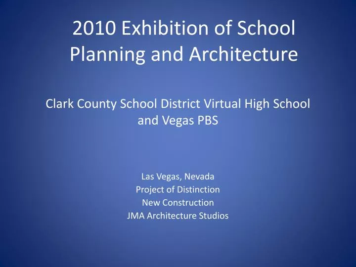 clark county school district virtual high school and vegas pbs