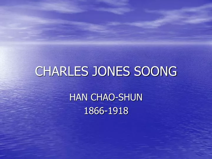 charles jones soong