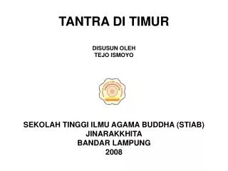 tantra di timur