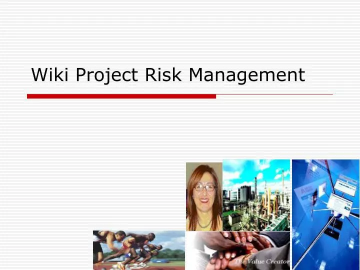 wiki project risk management