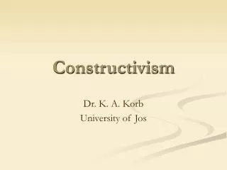 constructivism